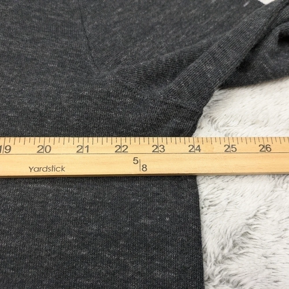 Polo Ralph Lauren Sweater Men's L Gray Charcoal Heather Estate Rib ¼ Zip